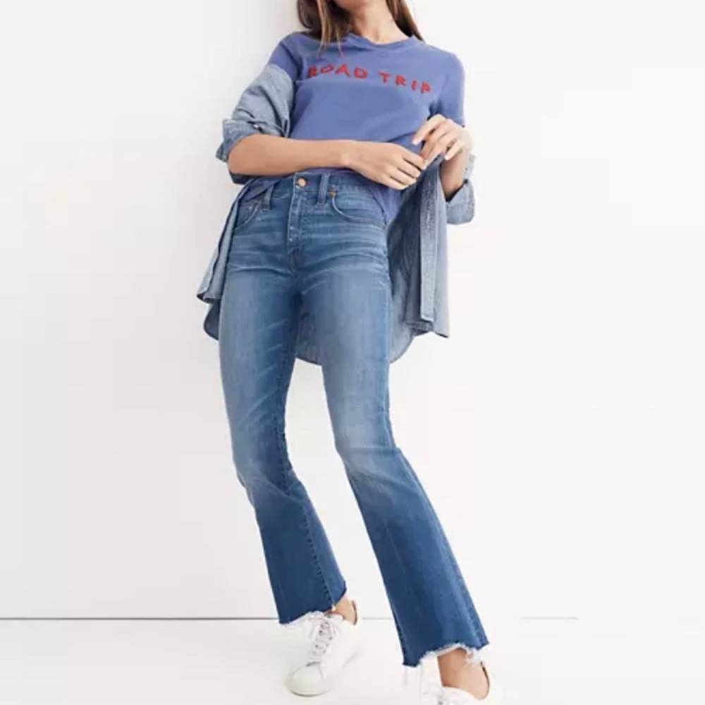Madewell Cali Demi boot denim
